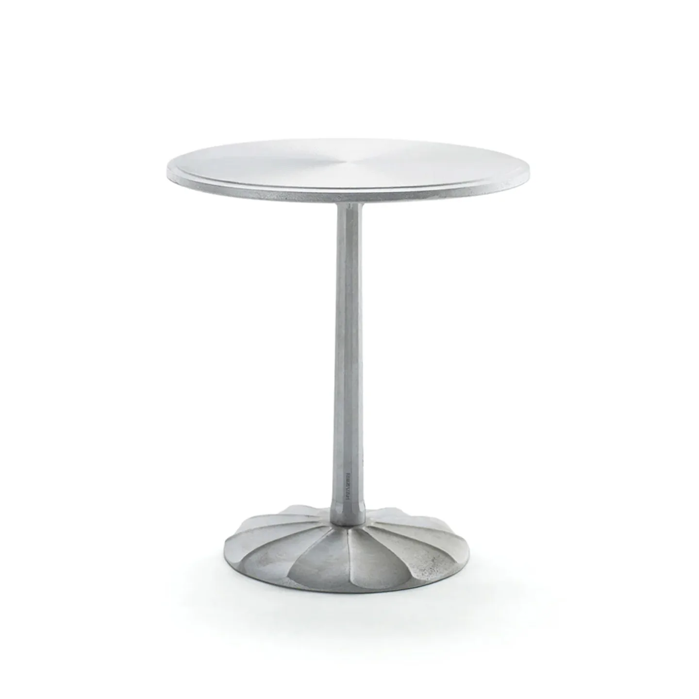 Byarums Bruk - Uppsala Natur Rå Aluminium Ø 65 cm - Matbord utomhus - Björn Alge - Metall