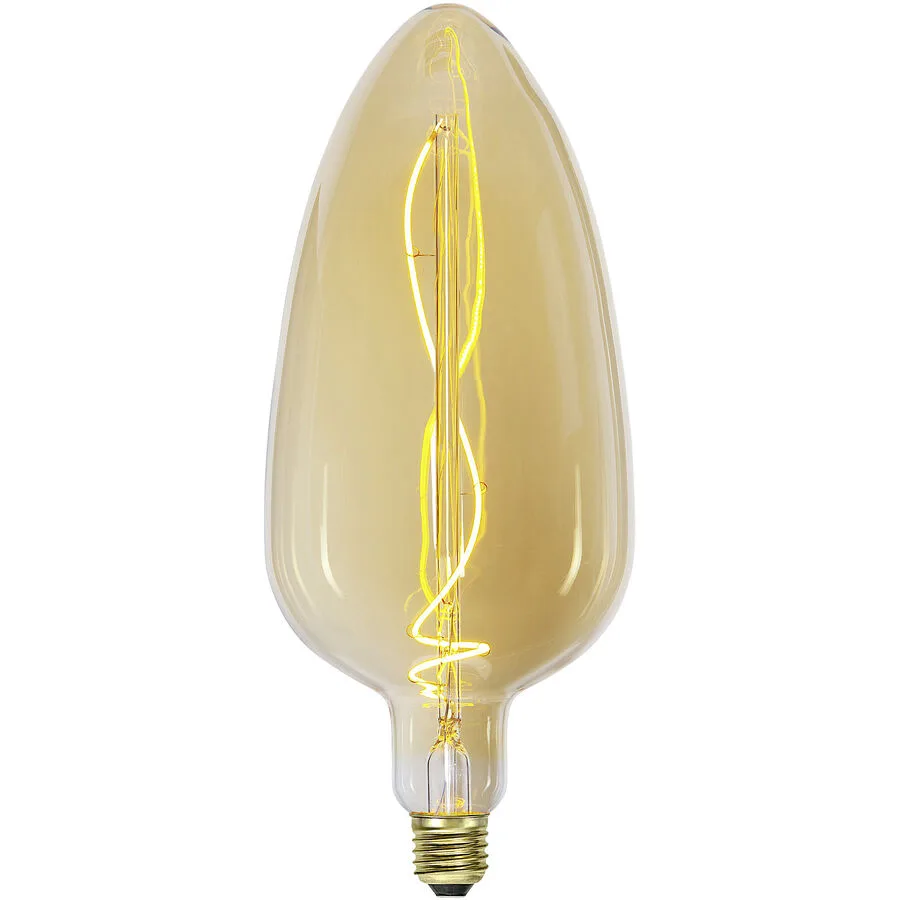 Bulbs Leuchtmittel Bulb Glas E27 3.3 W - Farbe: amber - LED - Lichtfarbe: Extra warmweiss - LED Leuchtmittel