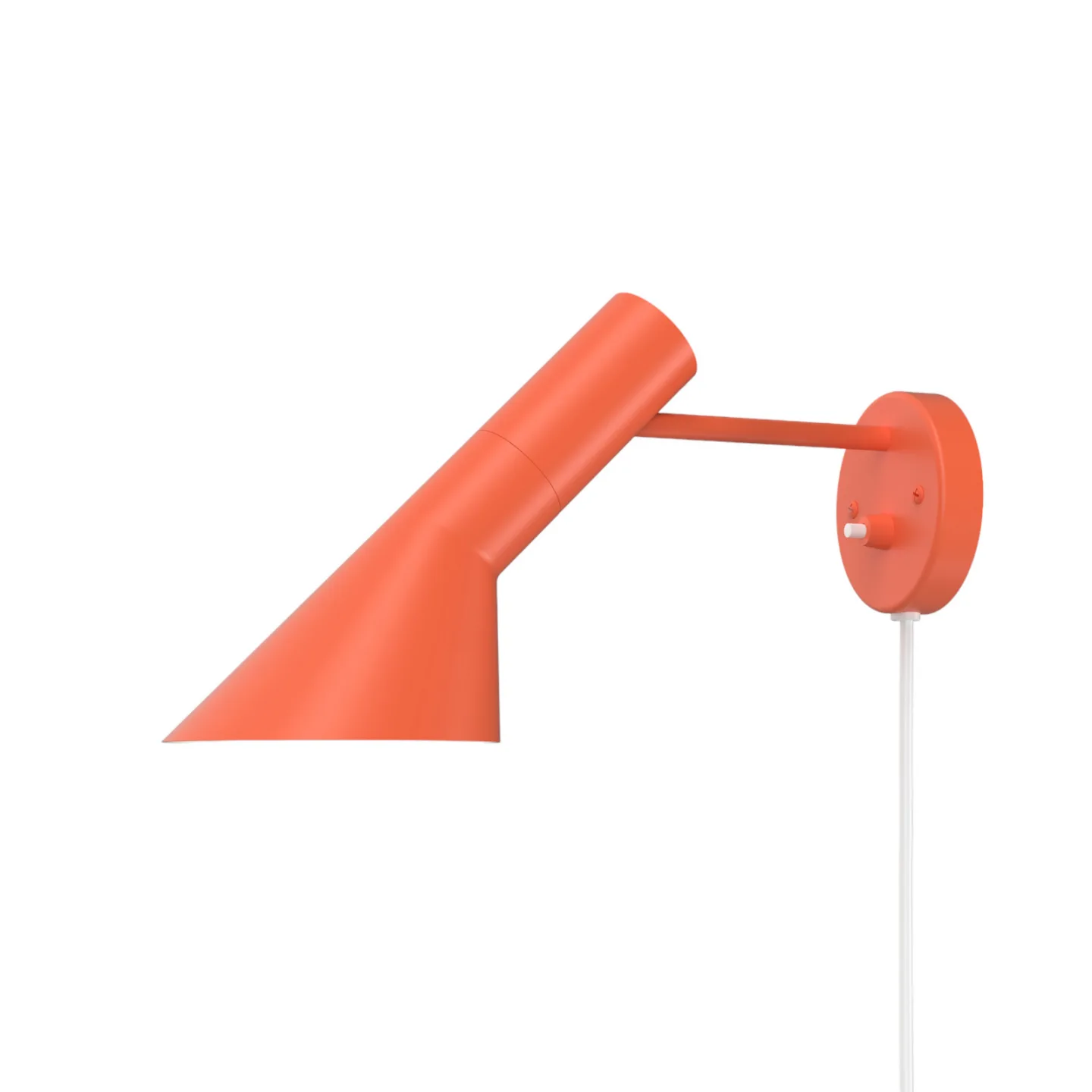 AJ Wandleuchte Electric Orange - Louis Poulsen - Wohnzimmer - Design - Metall - Einflammig