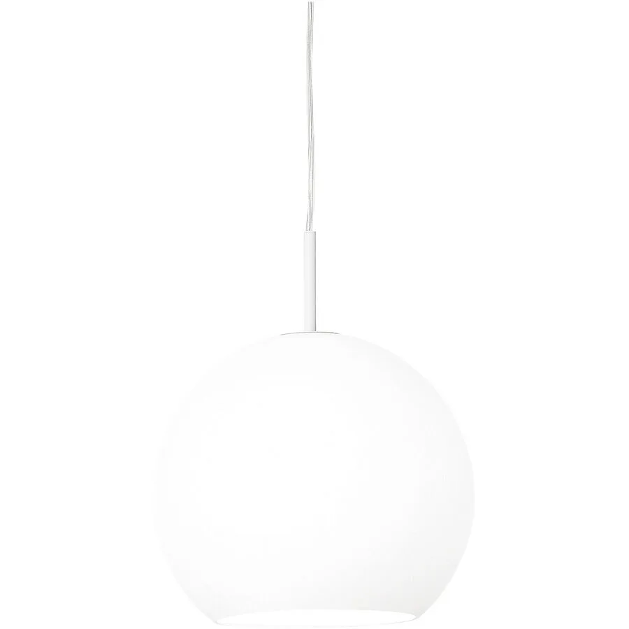 Giberti Luce Pendellampe Aurora L Weiss Glas 25 cm 23 cm