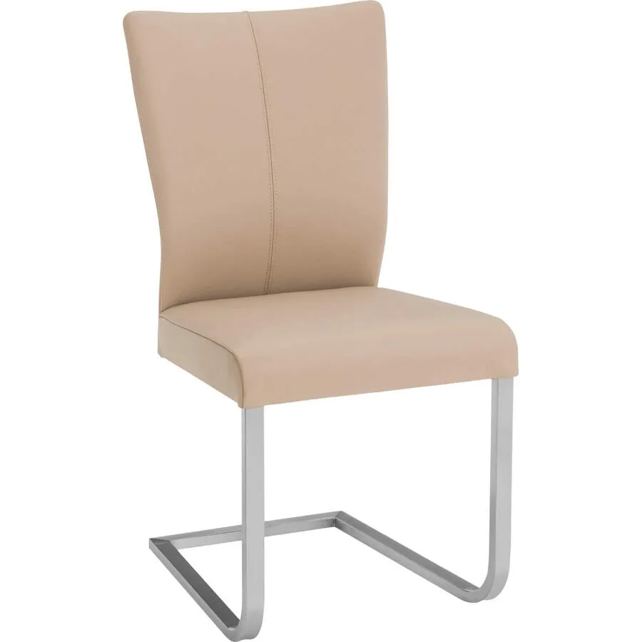 Freischwingerstuhl Choice beige Leder - Möbel Konfigurator: Traummöbel individuell zusammenstellen
