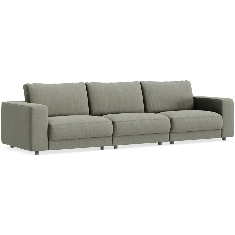 Sofa Ava Bezug: 59,7% Polyester 34,4% Polyacryl 5,9% Viskose army B 320 T 107 cm - Möbel Konfigurator: Traummöbel individuell zusammenstellen