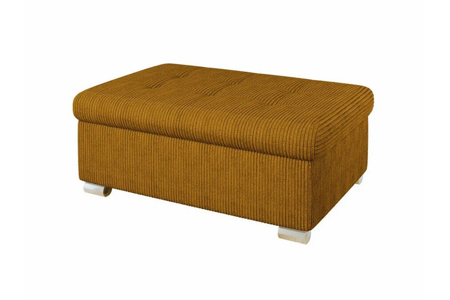 Trefor Fotpall 70 cm - Gul