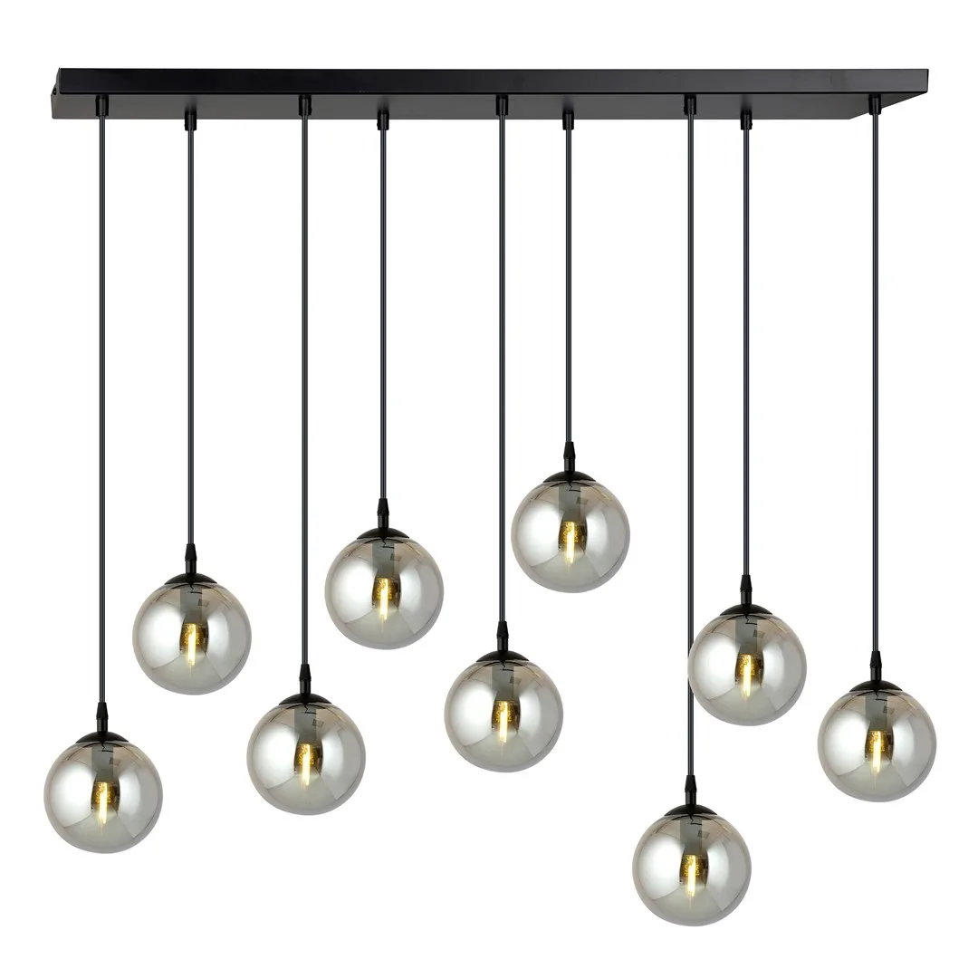 Emibig Lighting - Cosmo 104cm - Taklampa - Rökfärgad