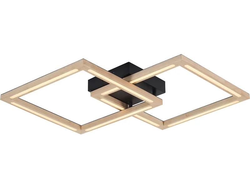 Deckenlampe LED HADRIEN 48.5cm 20W schwarz