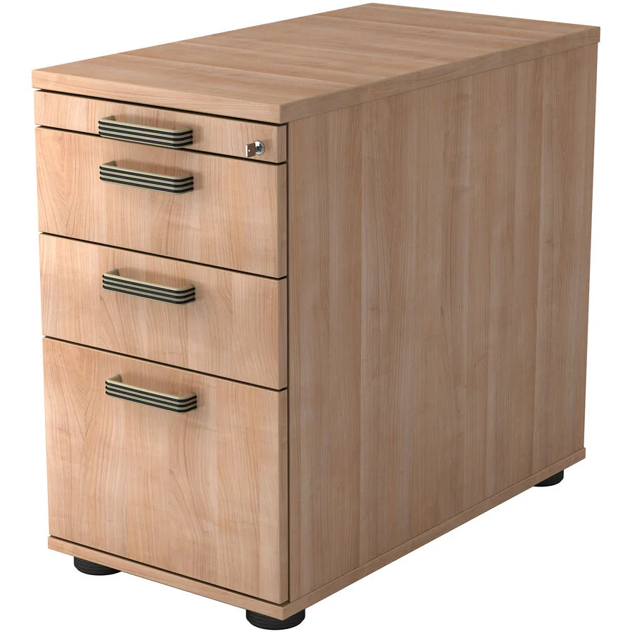 Standcontainer Office nussbaum Holzwerkstoff B 42.8 H 76 cm