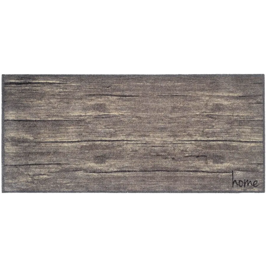 Teppich Evita Holzoptik Gräulich Anderes Muster Polyamid 67 x 150 cm