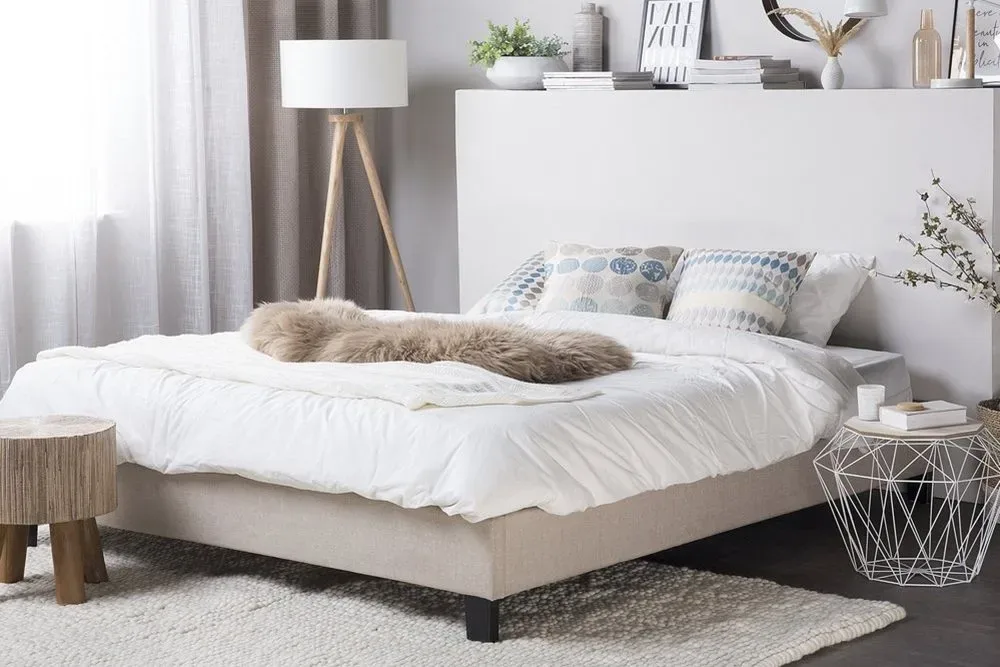 Roanne Sängram 140x200 cm Beige - Beige
