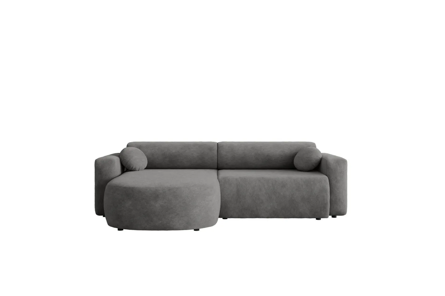 Hanish Bäddsoffa med Divan 3-sits - Grå
