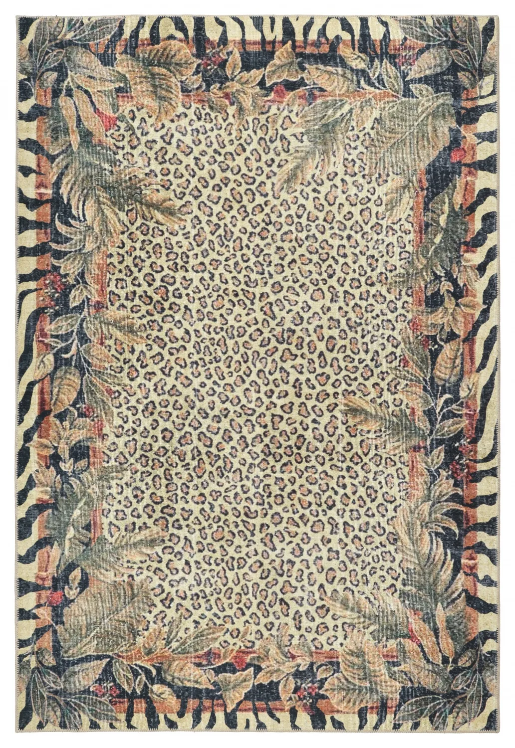 Flachgewebter Teppich - Katavi (beige/mehrfarbig) (Größe: 150 x 230 cm)