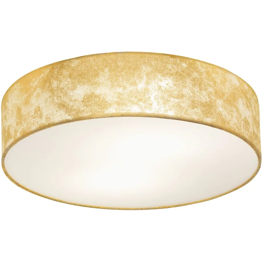 Eglo Deckenlampe Viserbella Beige Stahl 38 cm 11 cm - Farbe: Champagner