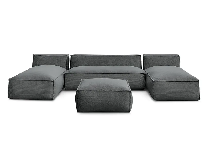 BOBOCHIC Garten-Set BIARRITZ Stoff chiniert schwarz
