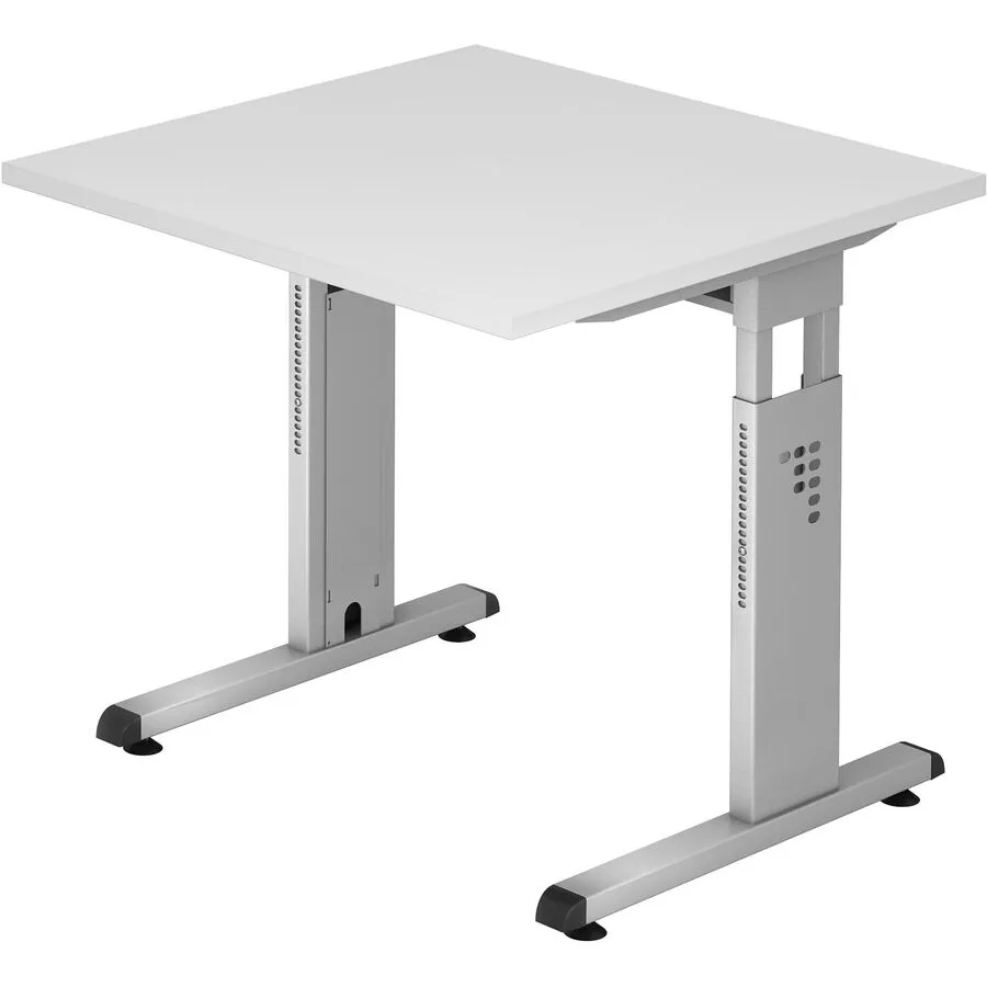 Schreibtisch Office weiss Holzwerkstoff B 80 T 80 cm