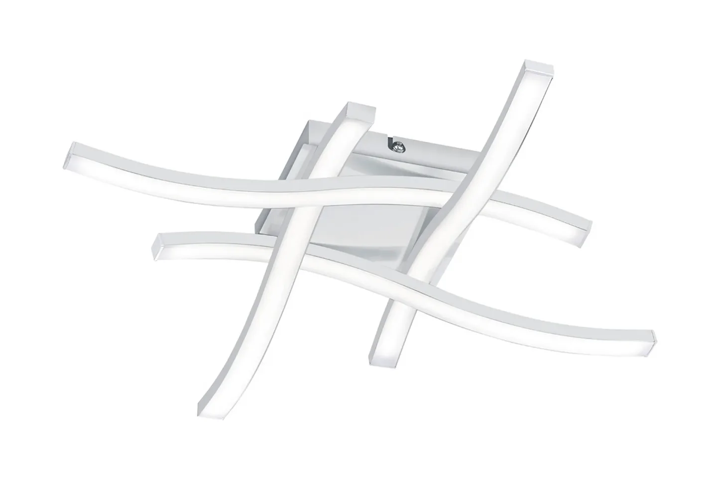 Route LED Plafond 4L mattvit - Matt vit