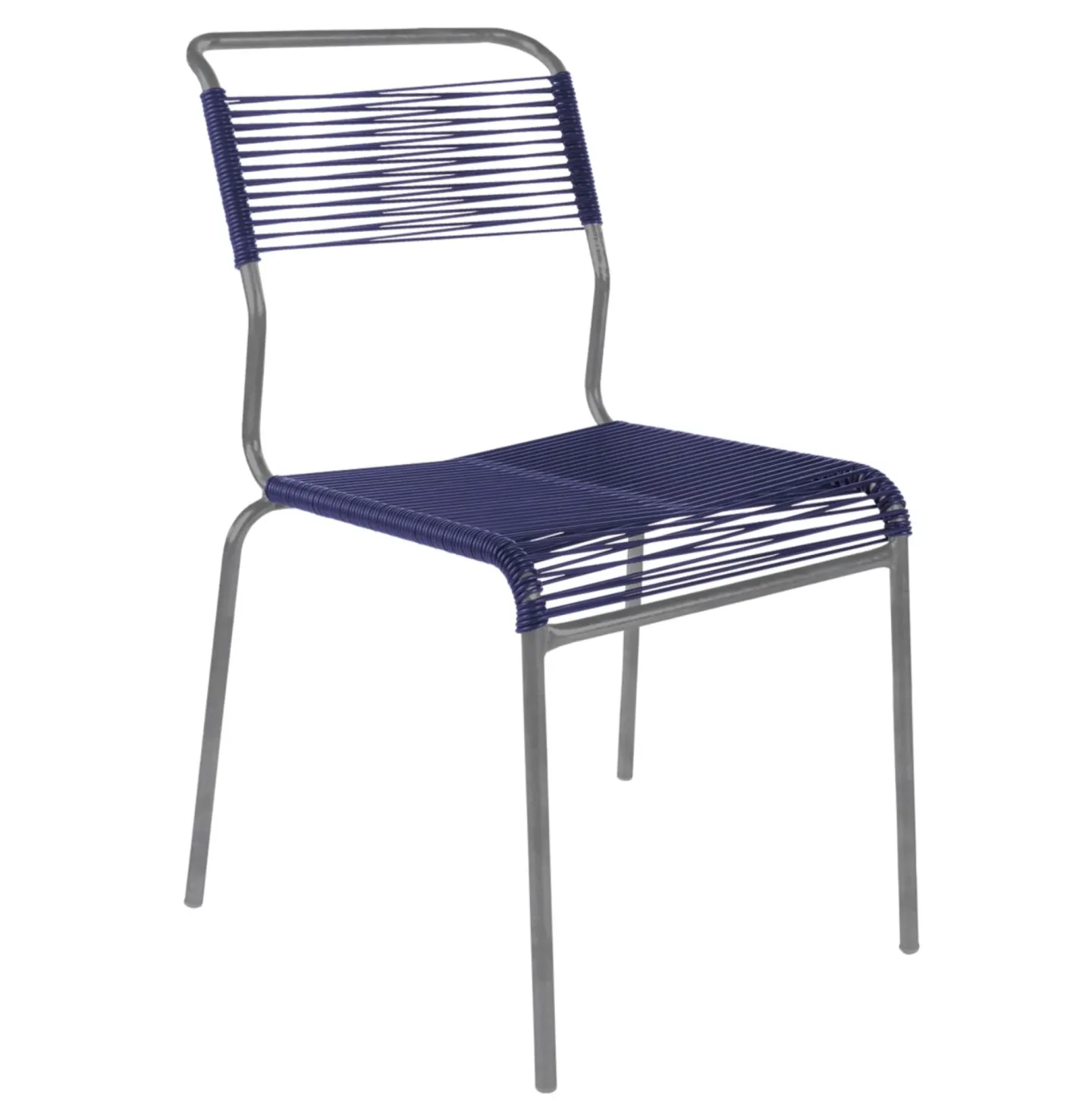 Schaffner Spaghetti-Stuhl Säntis Blau | Schubiger Möbel