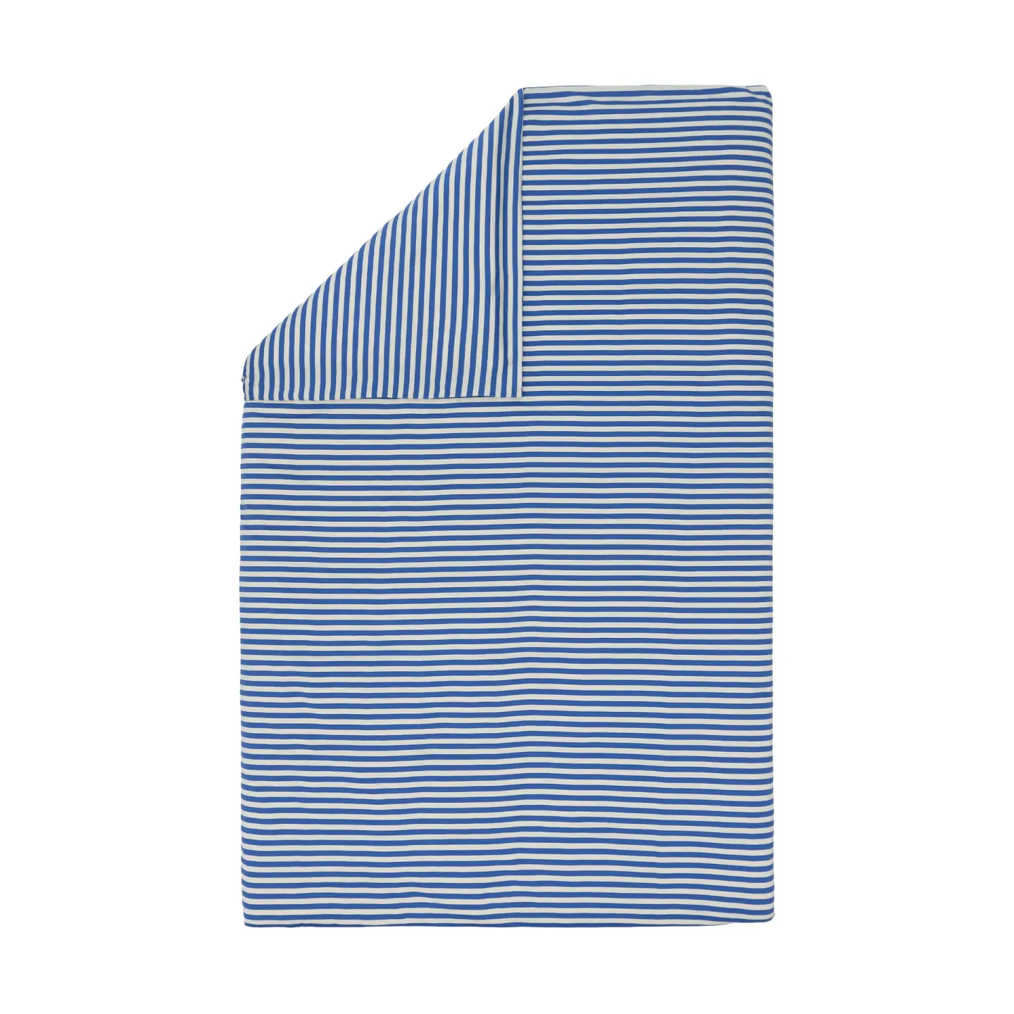 Marimekko Tasaraita Bettbezug 150x210 cm Off white-blue