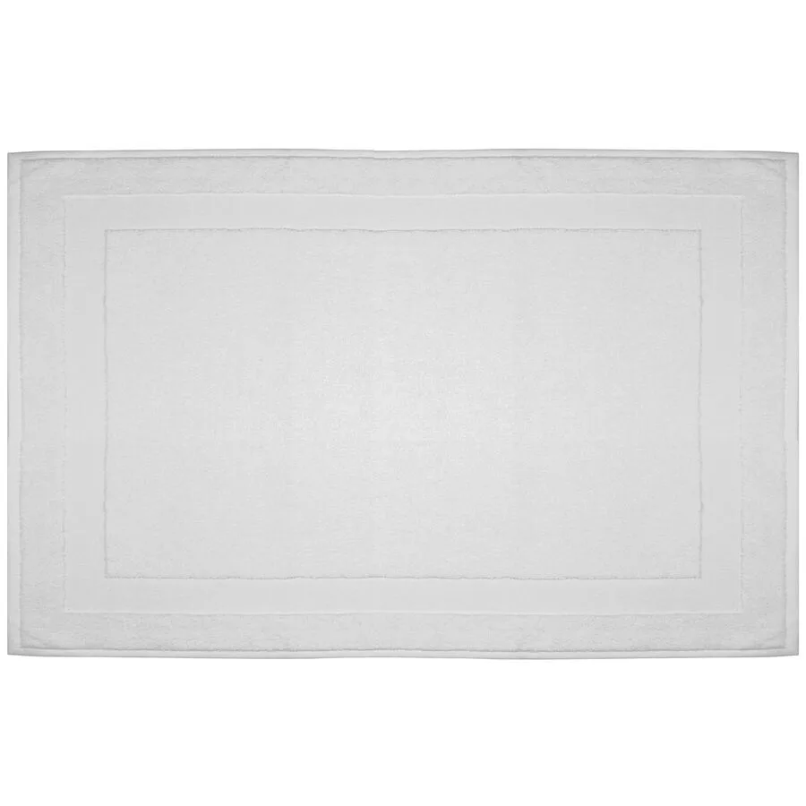 Badteppich Nea Silber Baumwolle 50 cm 75 cm