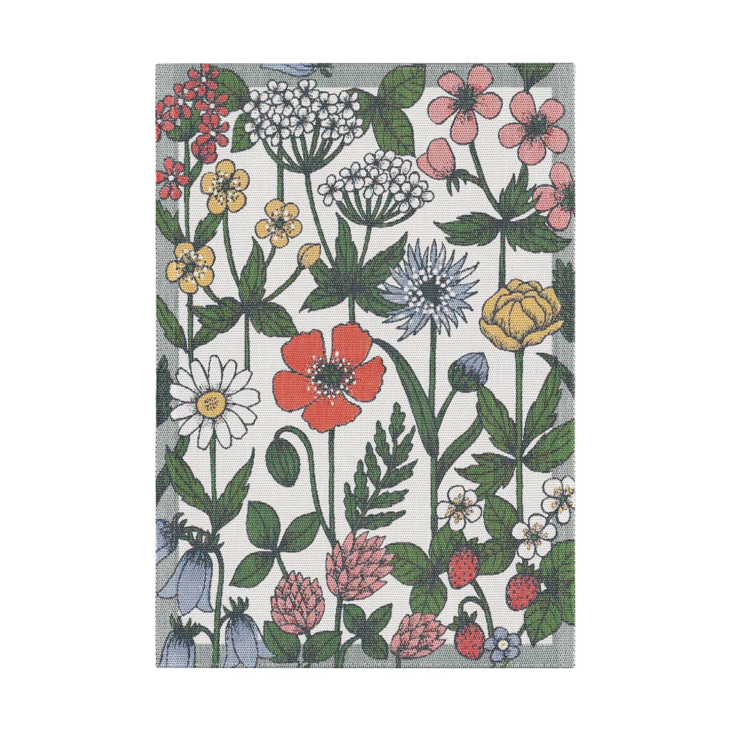 Ekelund Linneväveri Vildblomster Geschirrtuch 35x50 cm Multi