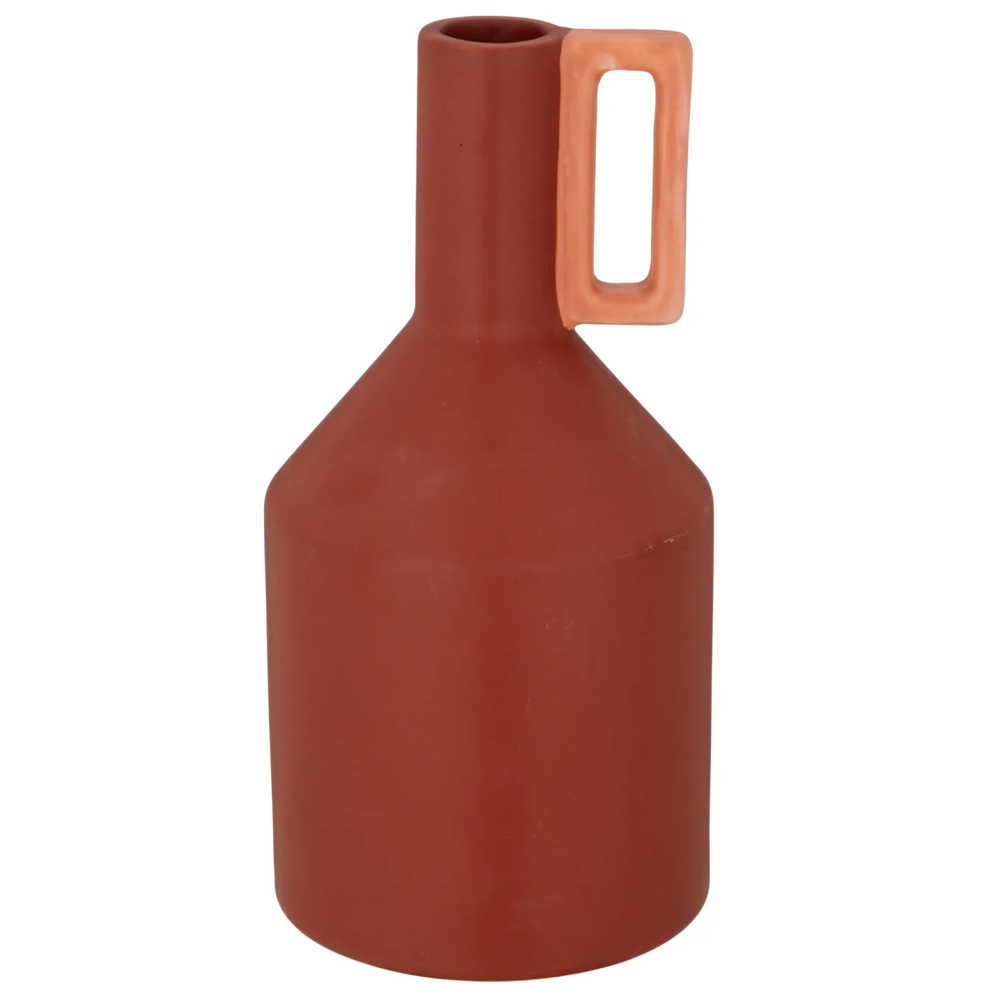 Gasper Vase Flasche mit Henkel, Zimt | Schubiger Möbel