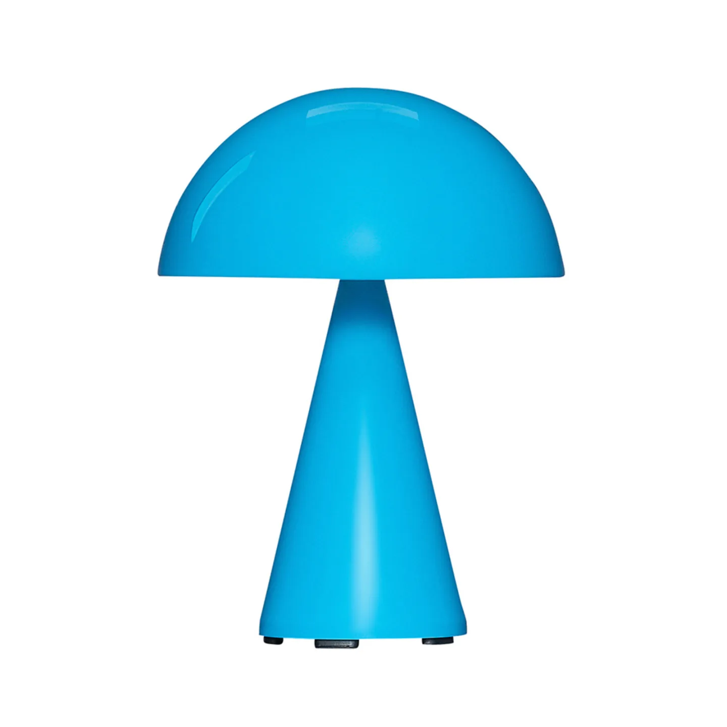 Mush LED Portable Tischleuchte Dim. Blau - Hübsch - Wohnzimmer - Design - Metall - Einflammig