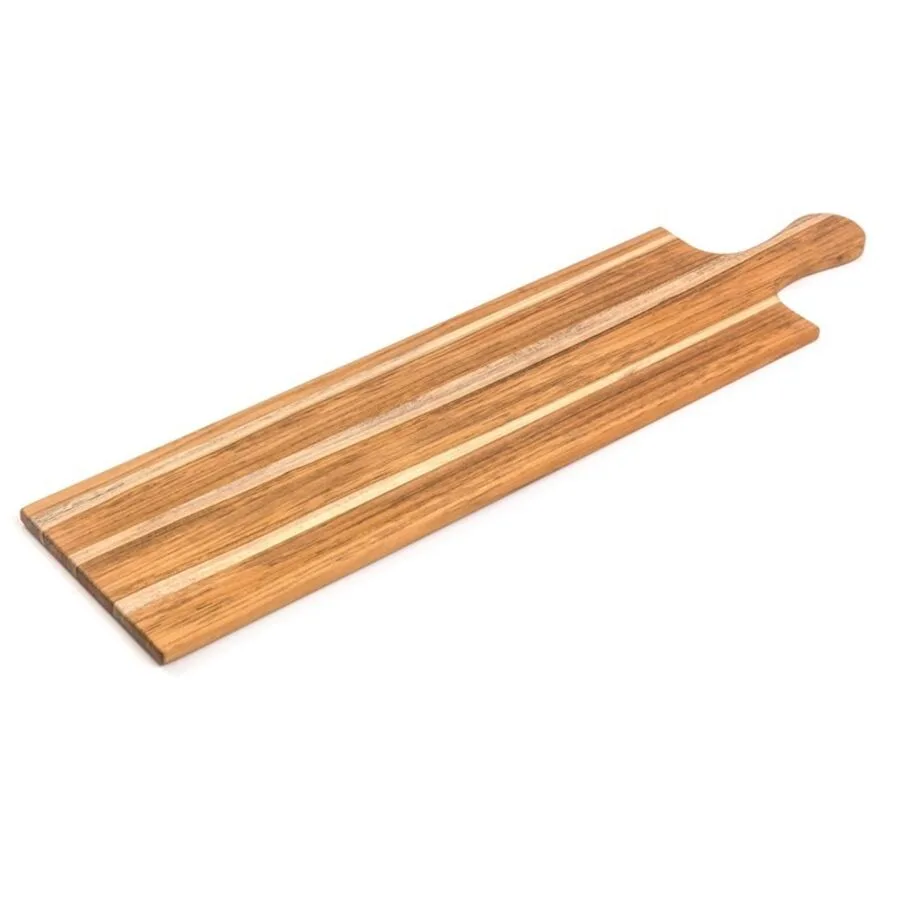 Servierplatte Teakhaus teak Teakholz massiv B 19.6 cm