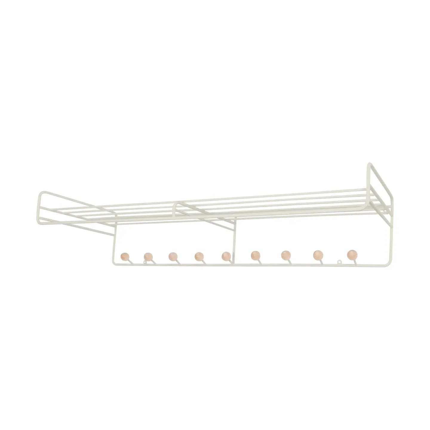 Maze Bill Hat rack L hatthylla Greige
