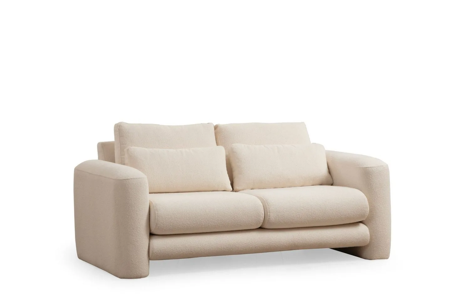 Makhan Soffa 2-sits - Ljusbeige