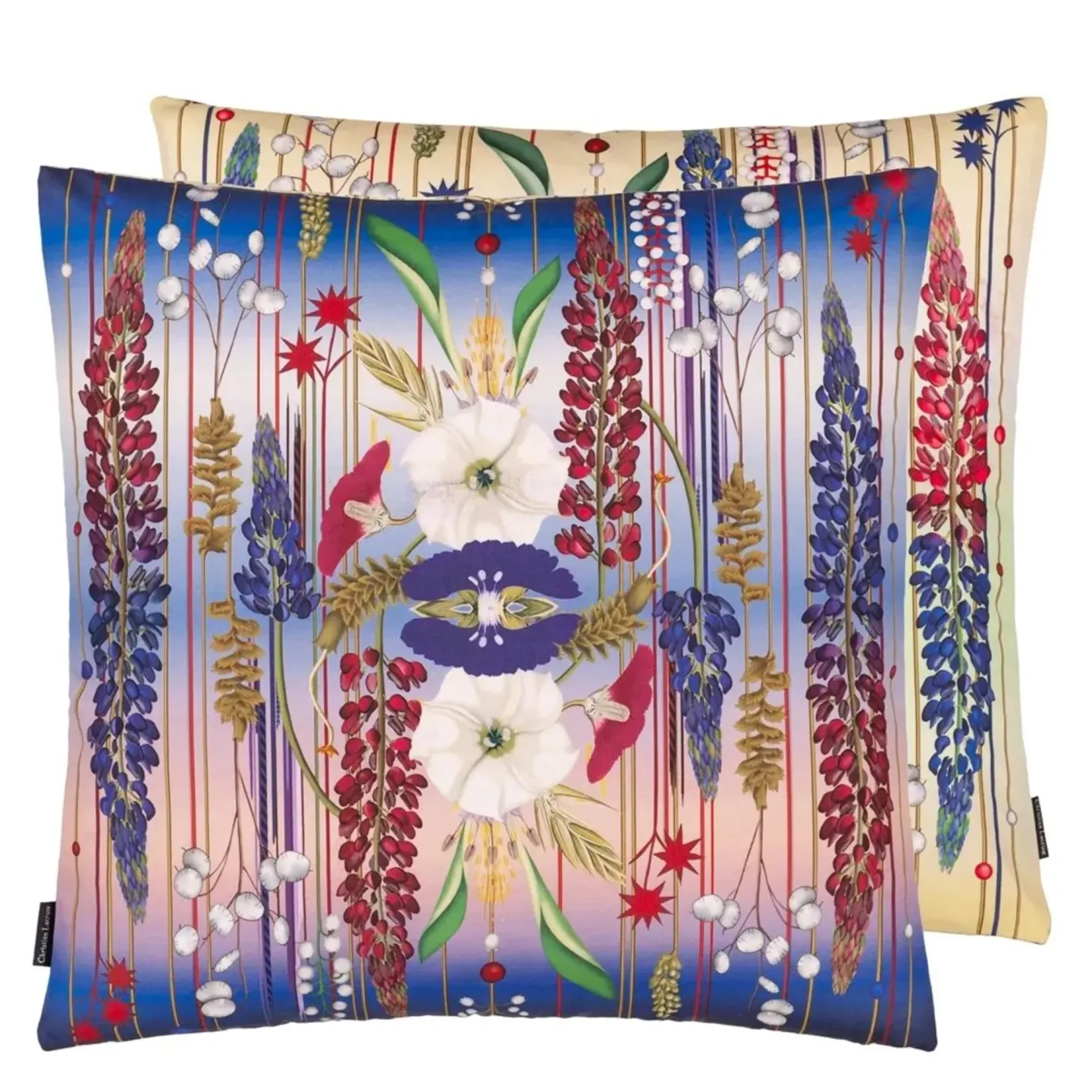 Designers Guild Kissen Amytis - Indigo Mehrfarbig | Schubiger Möbel
