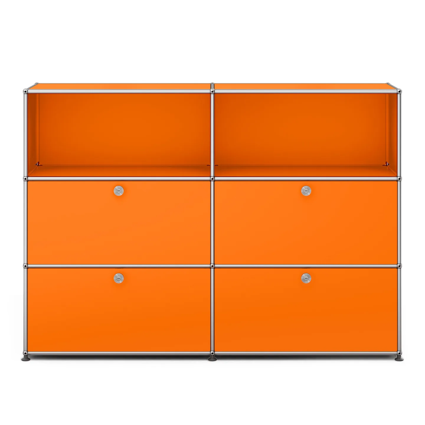USM - USM Haller M64 26 Pure Orange - Skänkar och sideboards - Fritz Haller & Paul Schärer - Orange - Metall