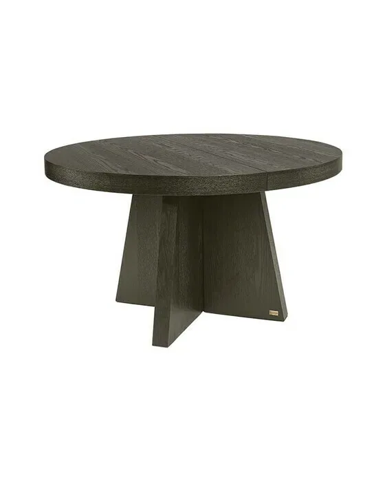 Trent udtræksspisebord mørkegrå 130-250 x 130 cm