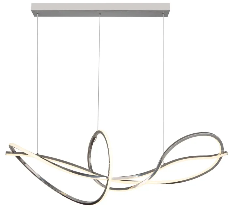 Globo Lighting - Iduna 110cm - Taklampa - Krom
