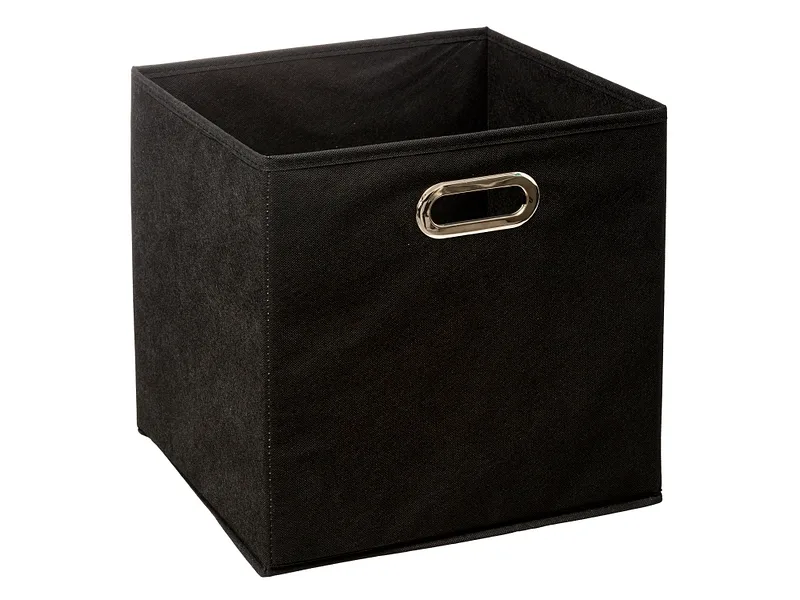 Aufbewahrungsbox JOVAN schwarz 31x31x31cm