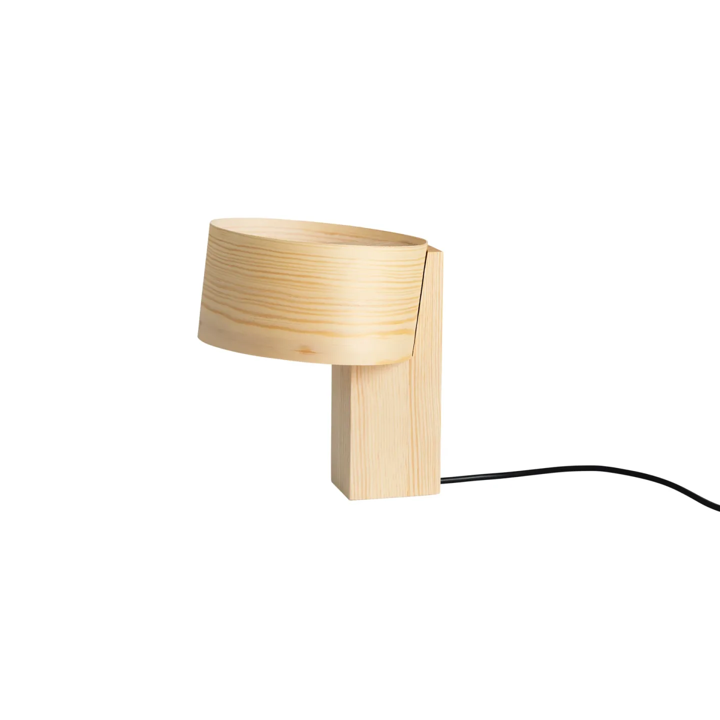 Vaarnii 018 Hoop Table Lamp Tischleuchte Matt geöltes Wachs-Kiefernholz, 23 cm