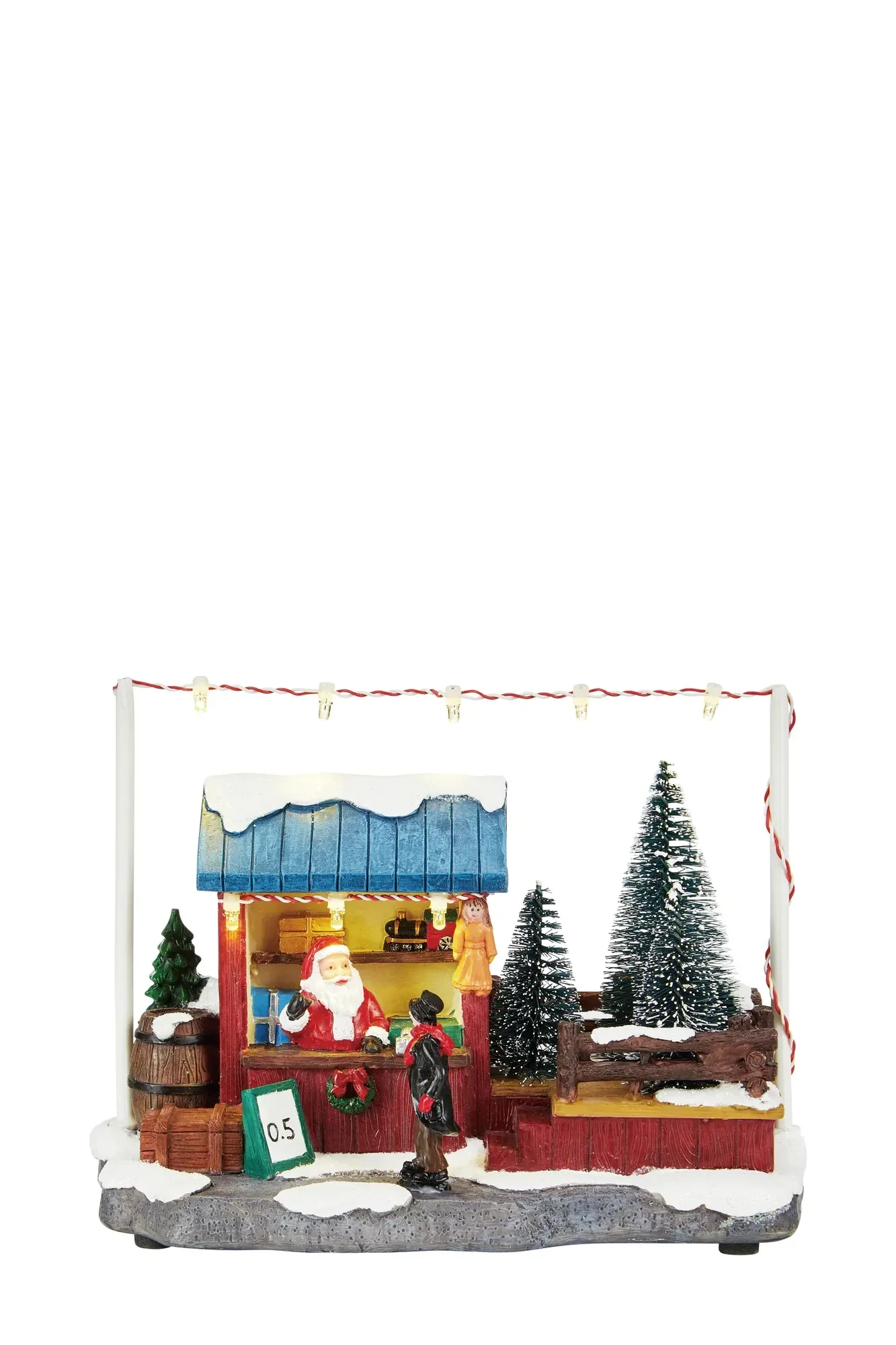 Djupvik Weihnachtsdorf Weihnachtsmanns Laden
