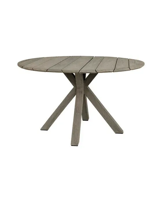 Macan Dining Table Charcoal Round