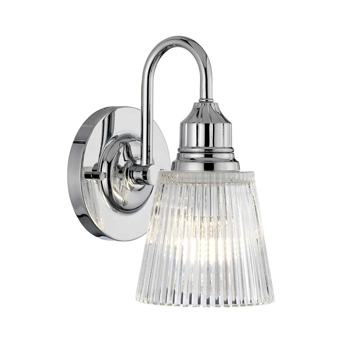 Elstead Lighting - Addison Ø13 - Badrumslampa - Polerad krom