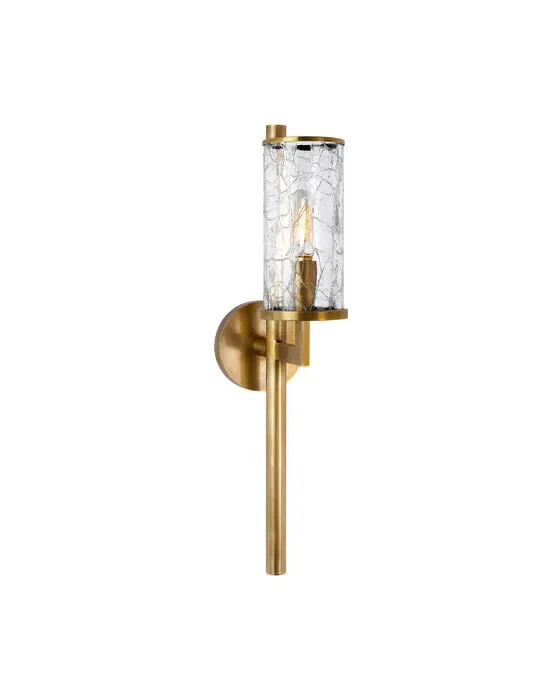 Liaison Single Sconce Antique-Burnished Brass