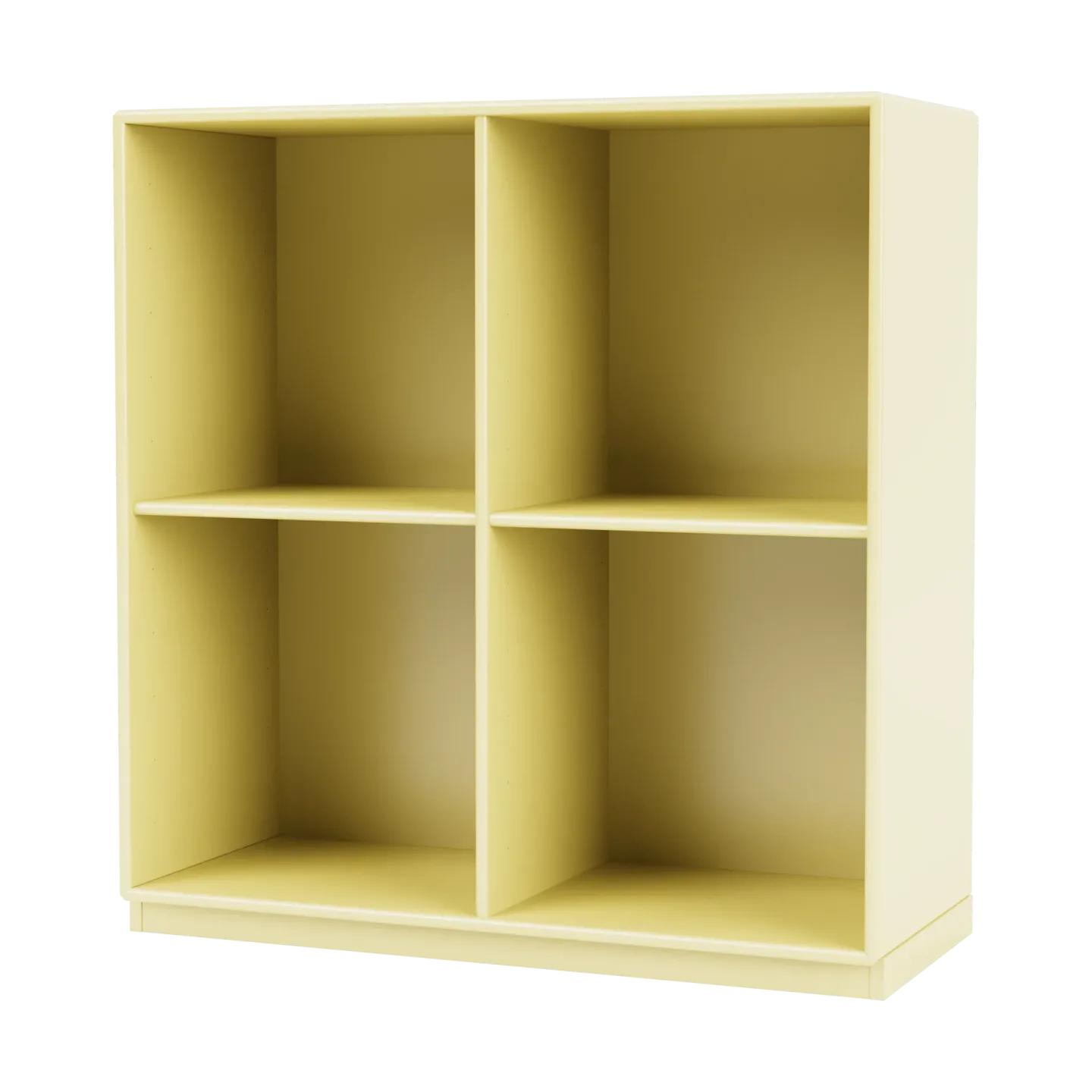 Montana SHOW hylla 69,6x69,6 cm, sockel 3 cm 159-Camomile