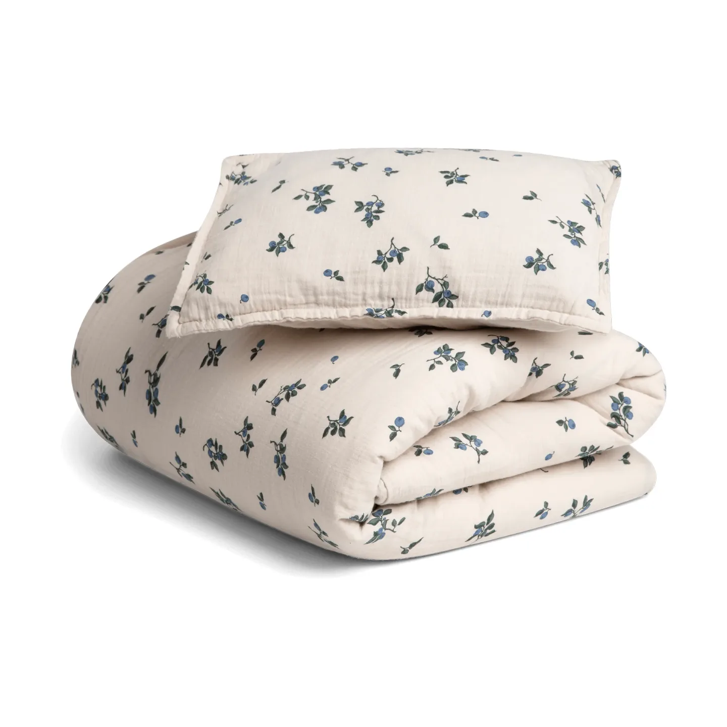 Garbo&Friends Blueberry Muslin Bettwäsche junior 100x130 cm/35x55 cm