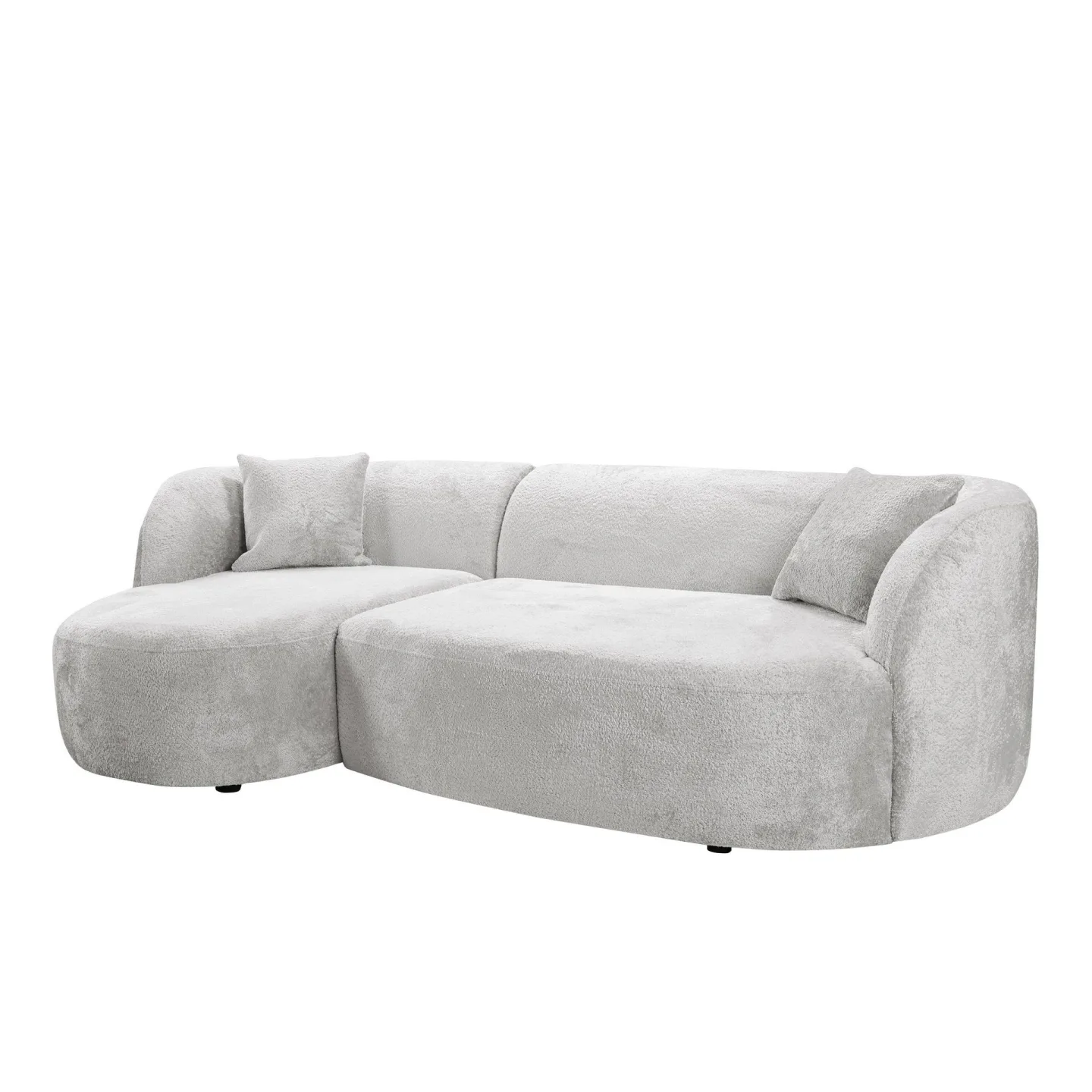 Rylian 3-sits Soffa med divan - ljusgrå