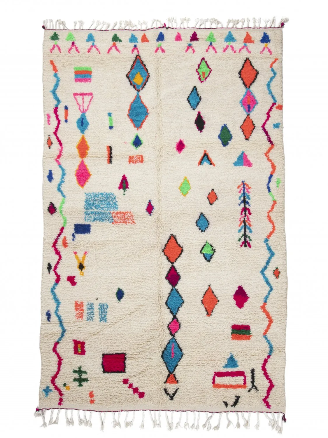 Kelim-teppe Marokkansk Azilal 310 x 190 cm (Størrelse: 310 x 190 cm)