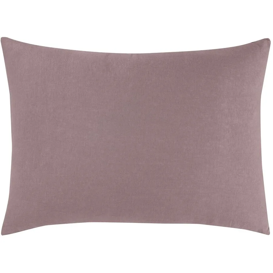 Kissenbezug Leana altrosa Einfarbig Leinen B 65 T 100 cm - Material: 100% Leinen