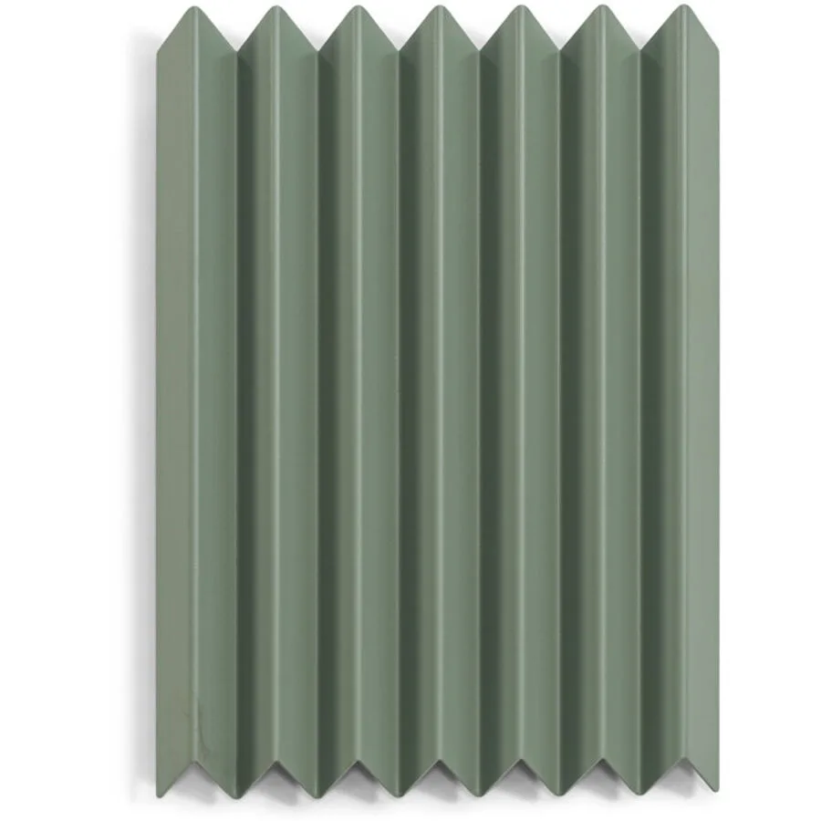 Spinder Design Garderobenleiste Pallis dusty green Stahl H 41.8 cm