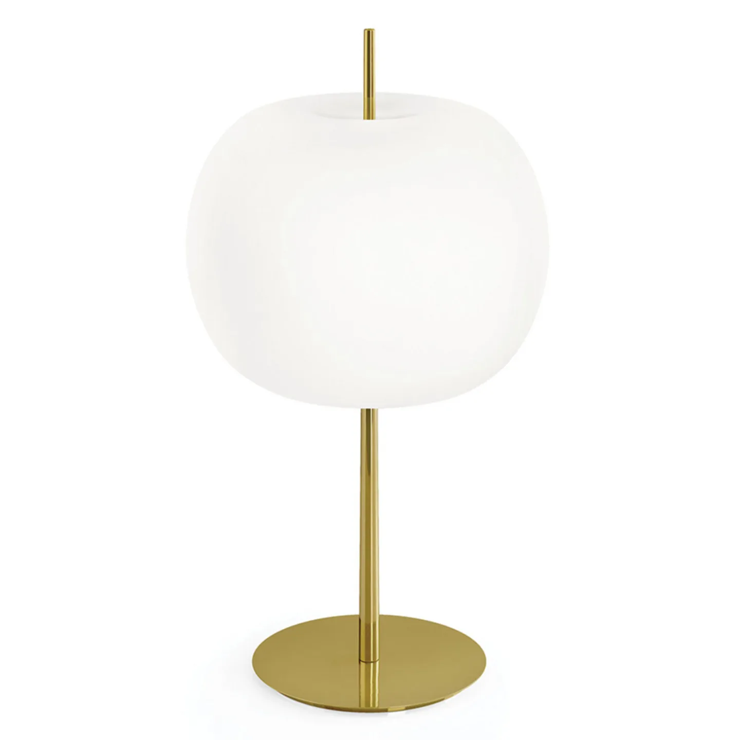 Kushi Bordslampa XL Brass - KDLN - Vardagsrum - Design - Glas - Klot