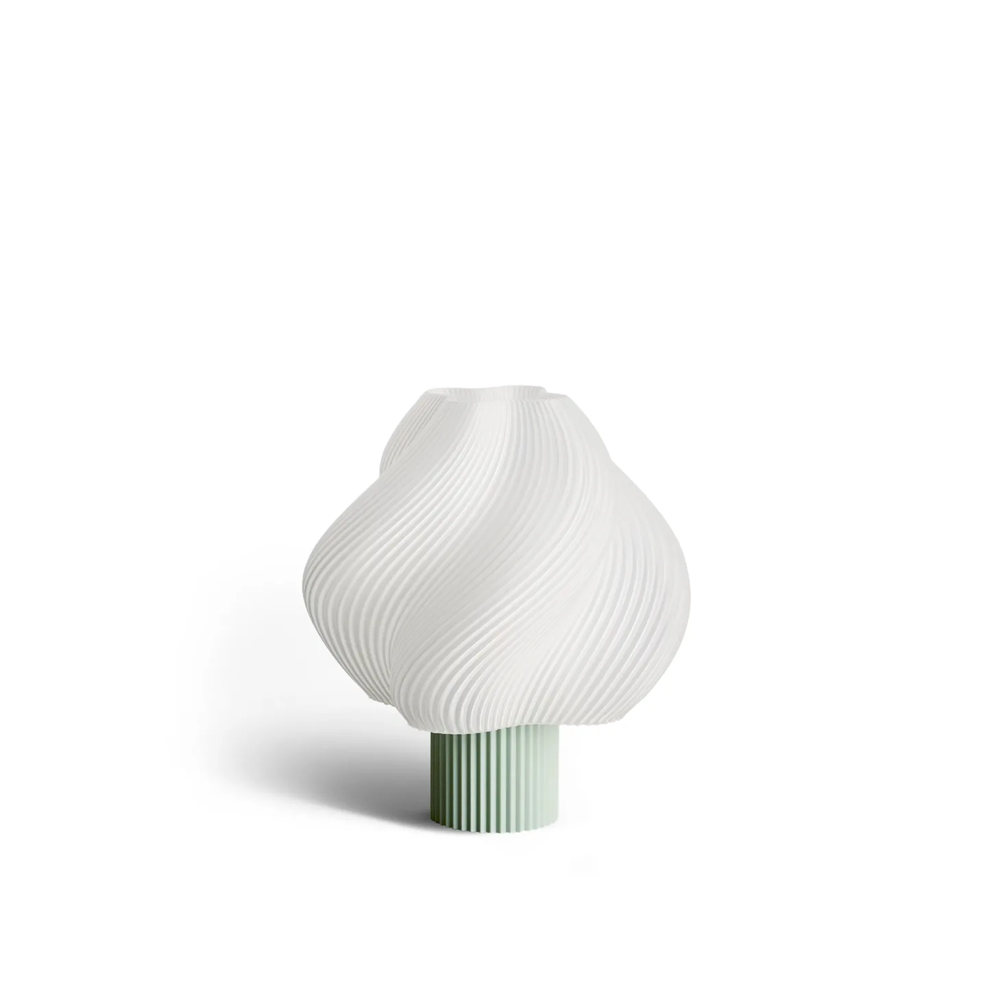 Crème Atelier - Soft Serve portabel bordslampa Matcha - Portabla lampor - Grön - Plast