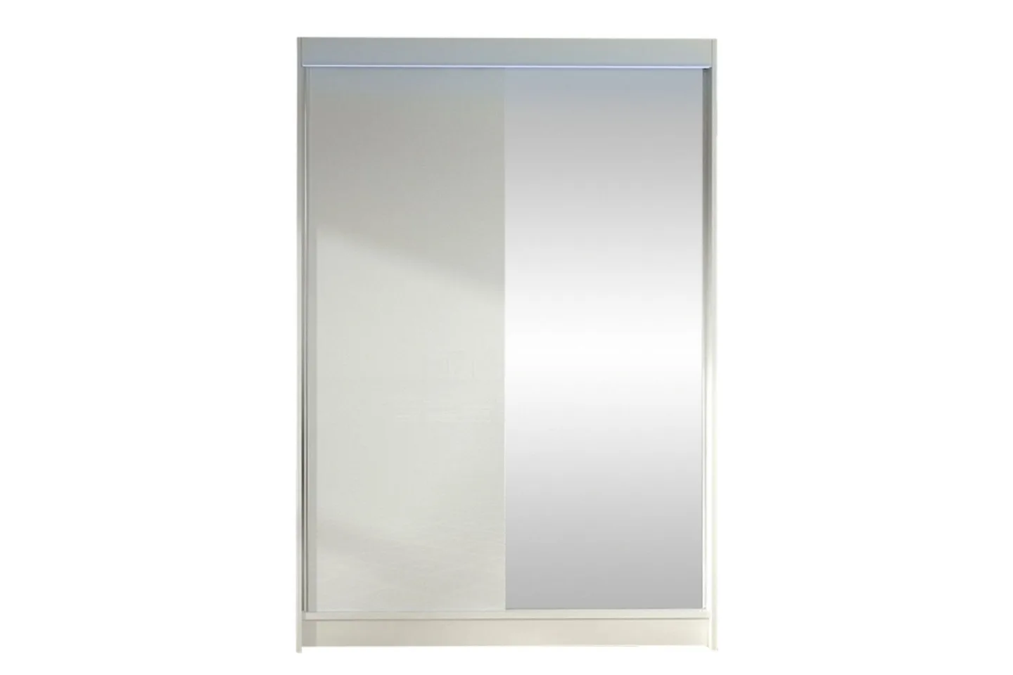 Liverpool Garderob m. Spegel 120x200 cm - Vit