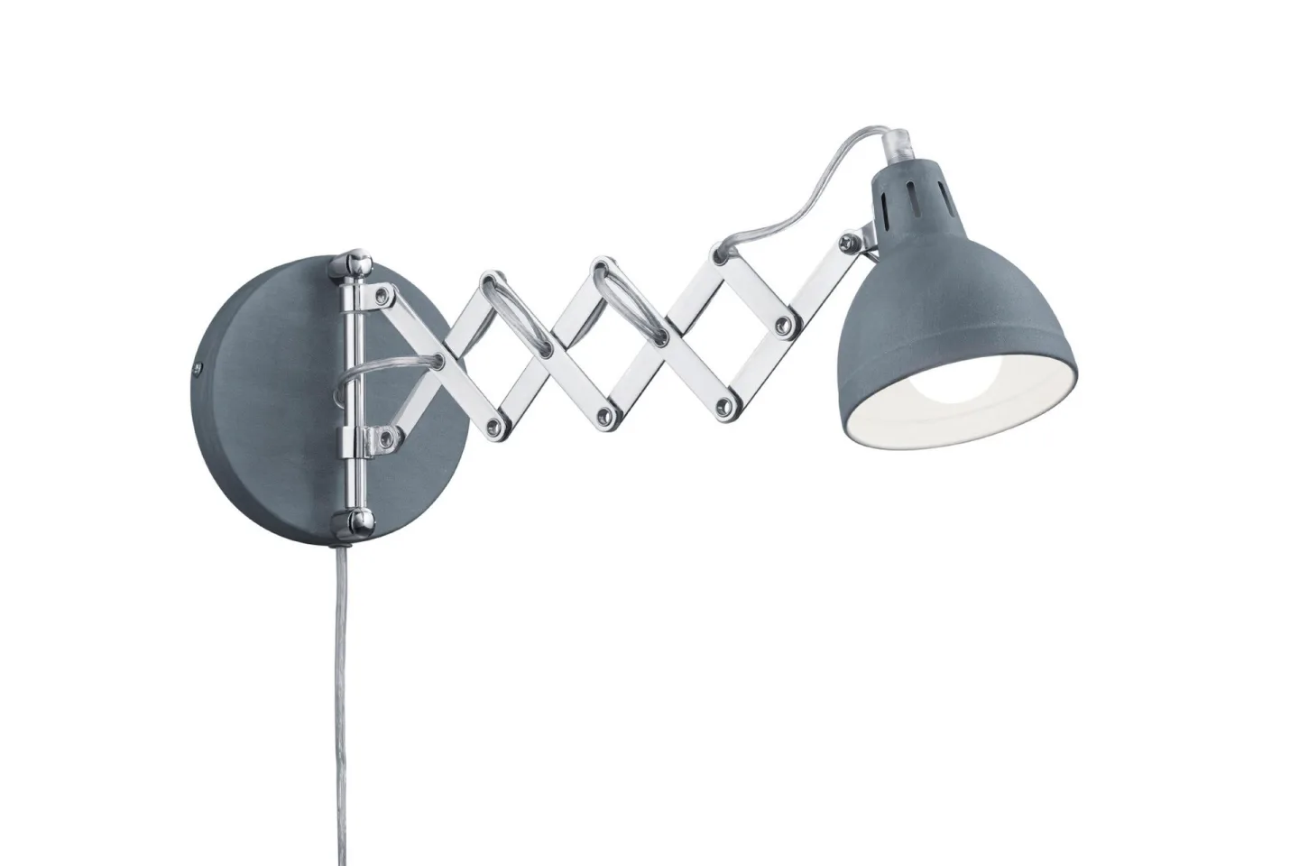 Scissor Vägglampa E14 betong - Betong