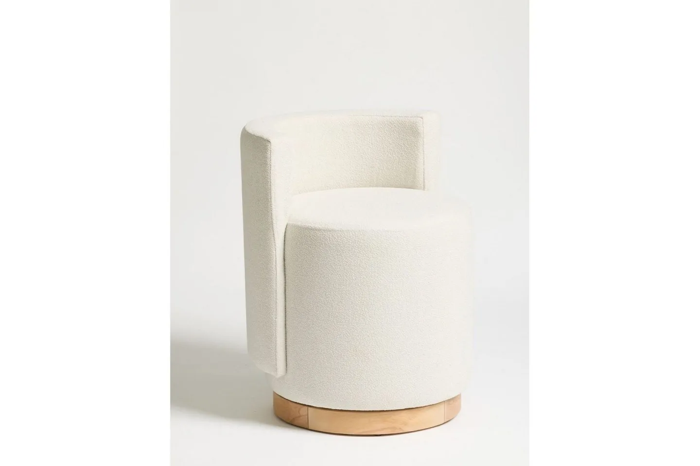 Kelran Fotpall 45 cm - Cream