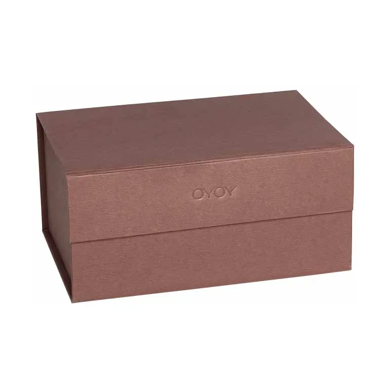 OYOY Hako Aufbewahrungsbox A5 Dark caramel