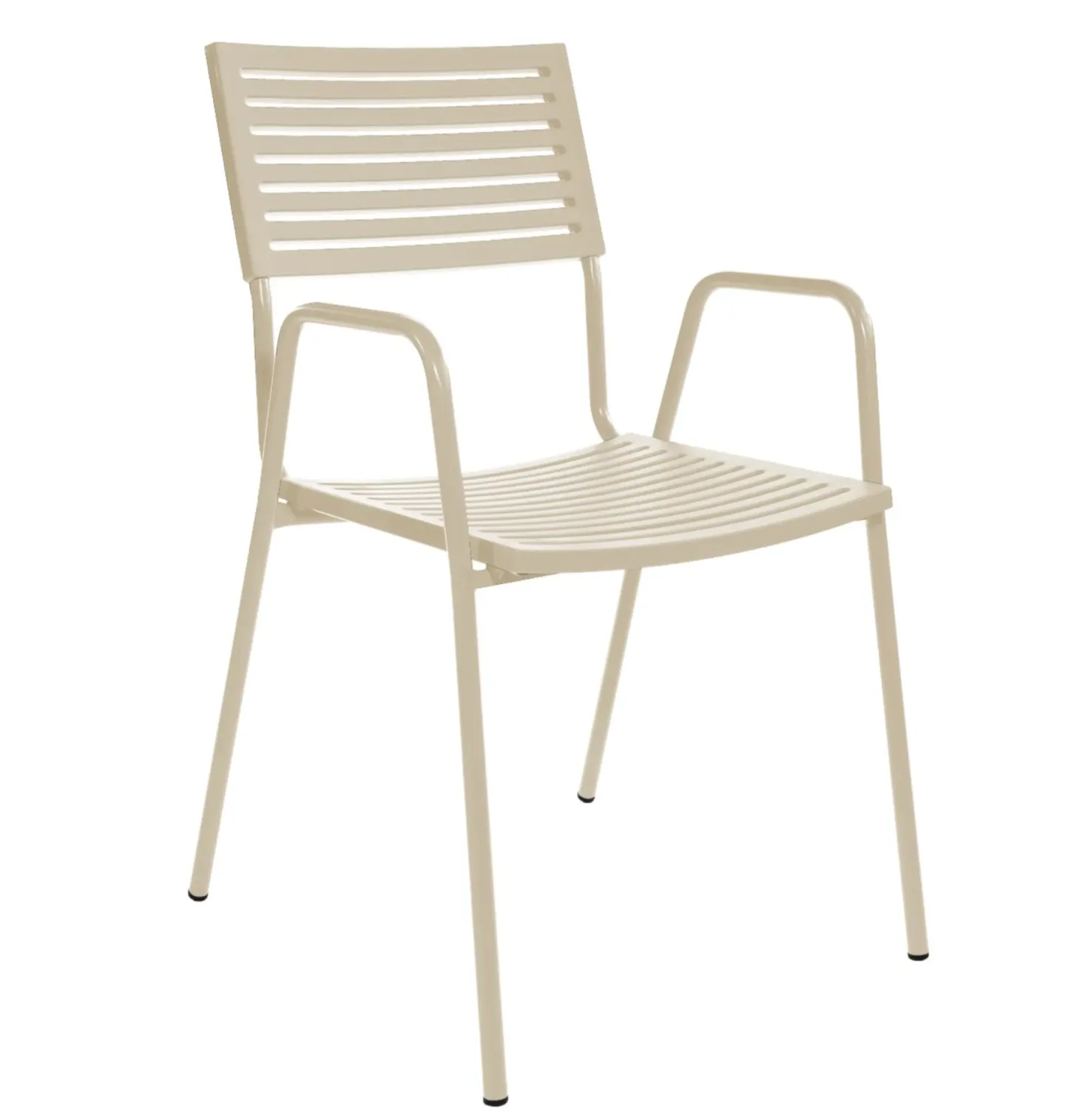 Schaffner Gartenstuhl Lamello m. Lehne Beige | Schubiger Möbel